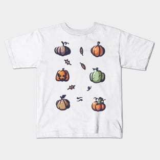 pumpkins halloween Kids T-Shirt